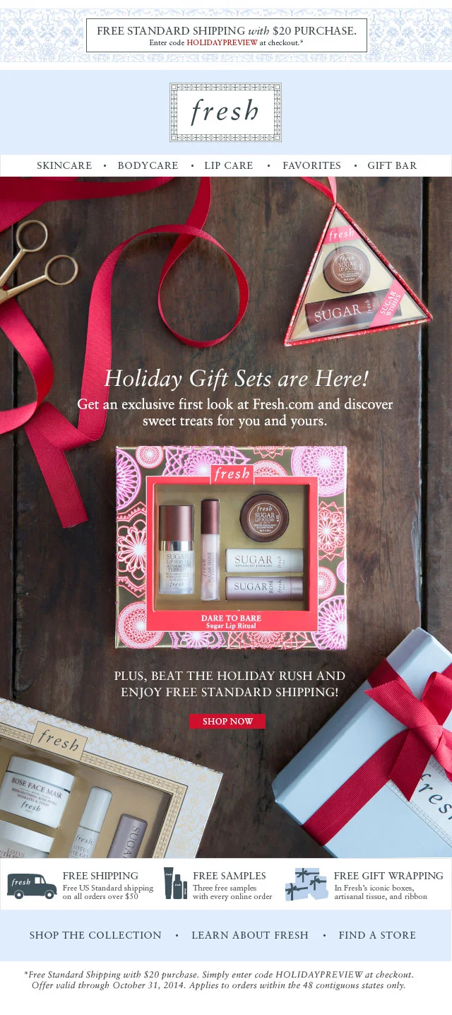   Holiday Gift Sets Are Here!  