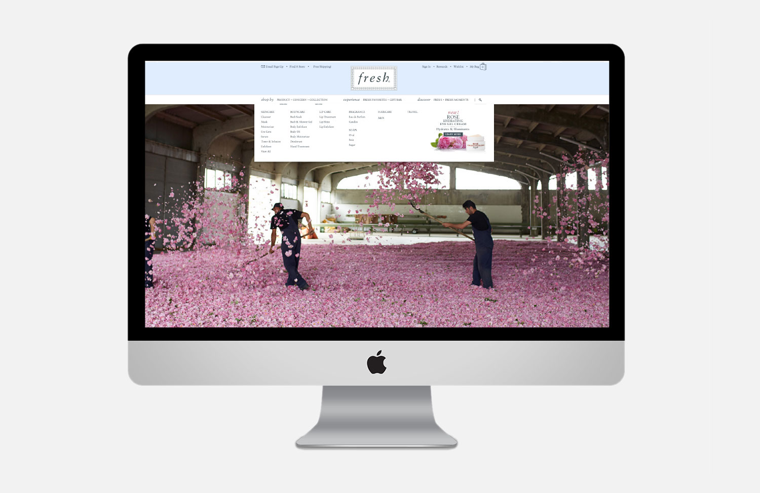   Experience &nbsp;|  Discover Rose Hydrating Skincare  