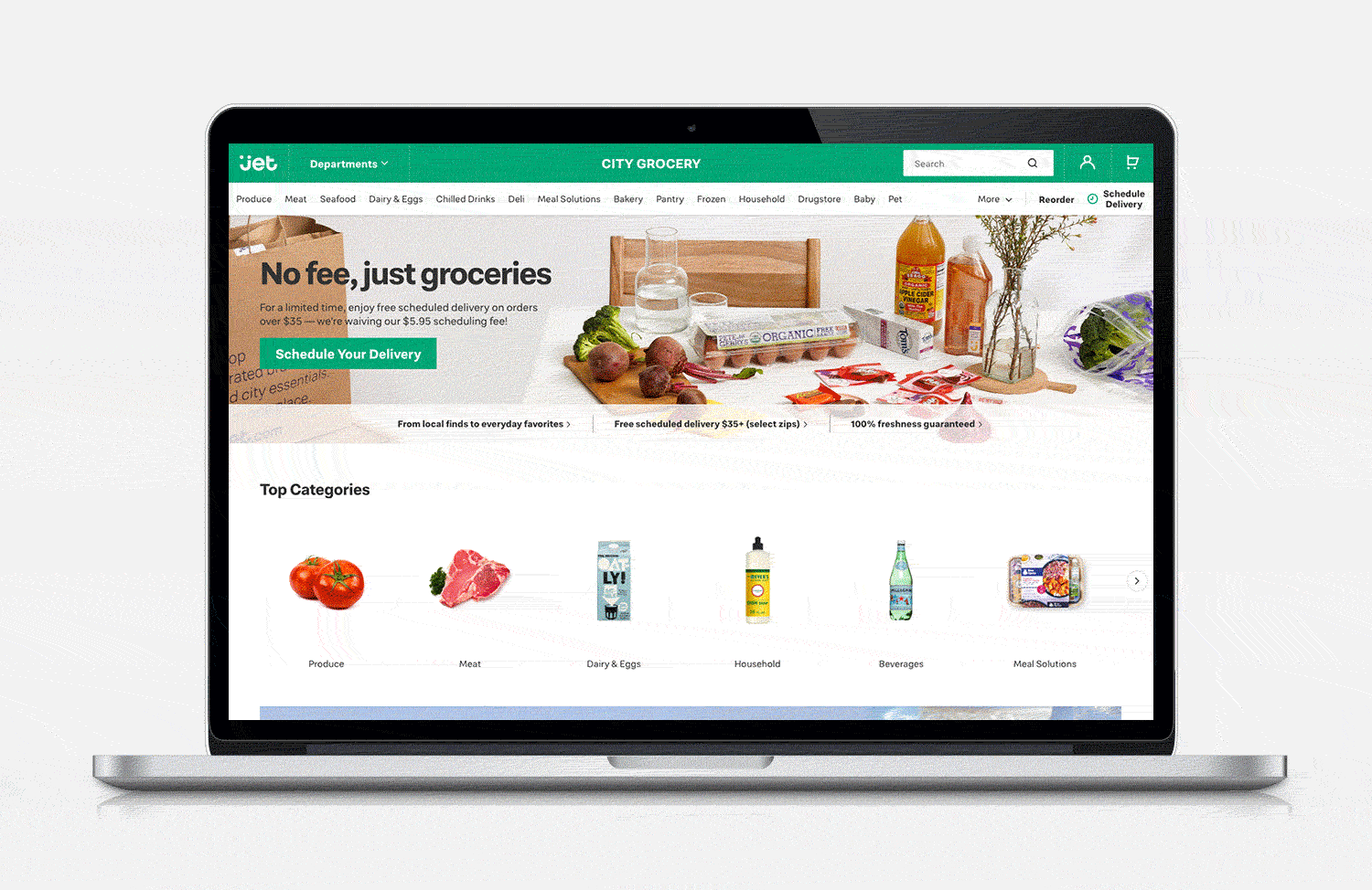   Jet Grocery &amp; Household    Creative Director  Eurie Kim  | Art Director  Sophia Su  |   Designer  Sarah Hasset  | UX  Cherie Lim  |   Copy  Lincoln Thompson &amp; Chelsey Steifel  | Photographers  SOGA / Shirley Yu / Chris Mullen  | Stylist  Li