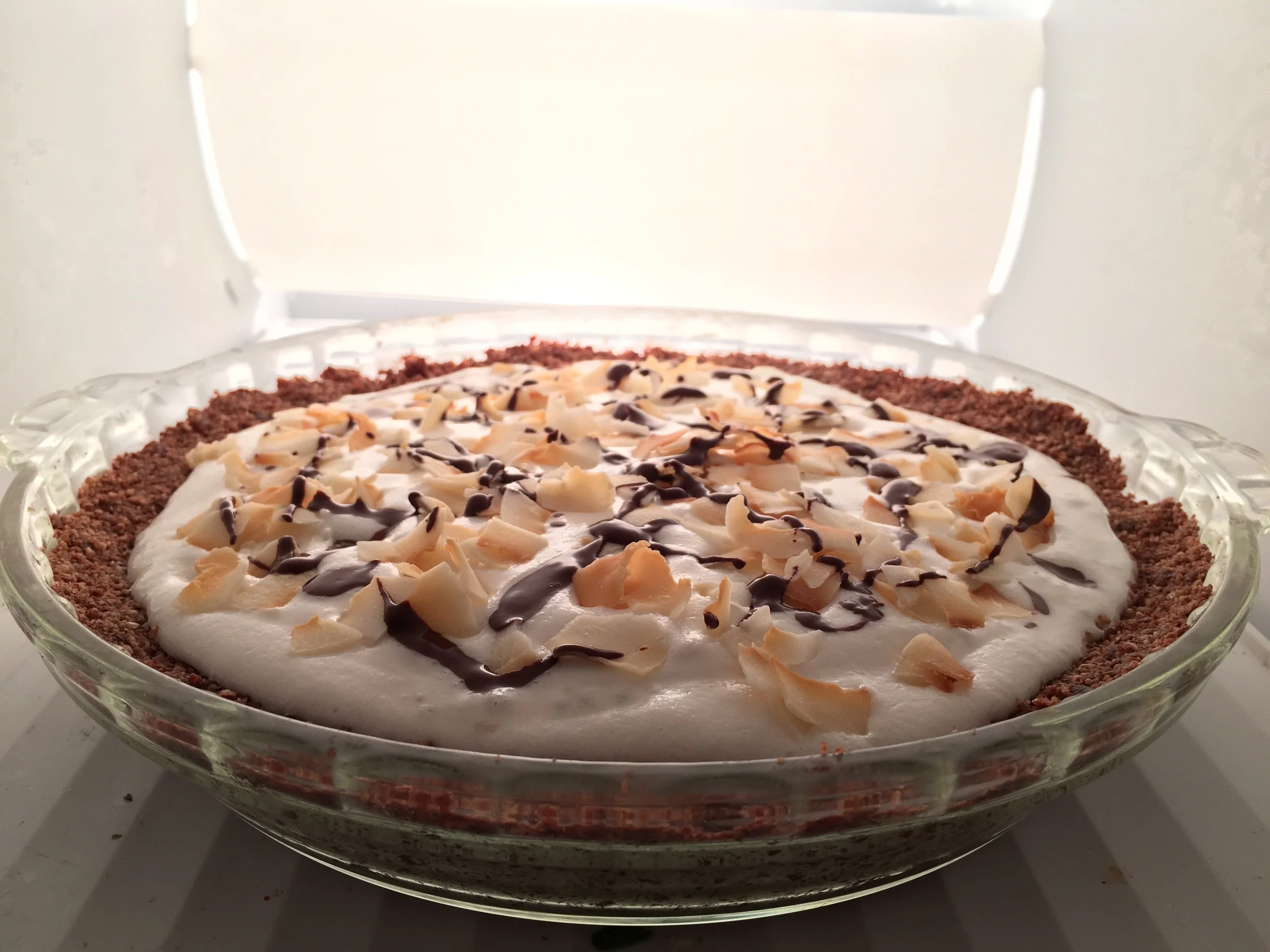 Recipe: Chocolate Coconut Cream Pie with Nut Crust