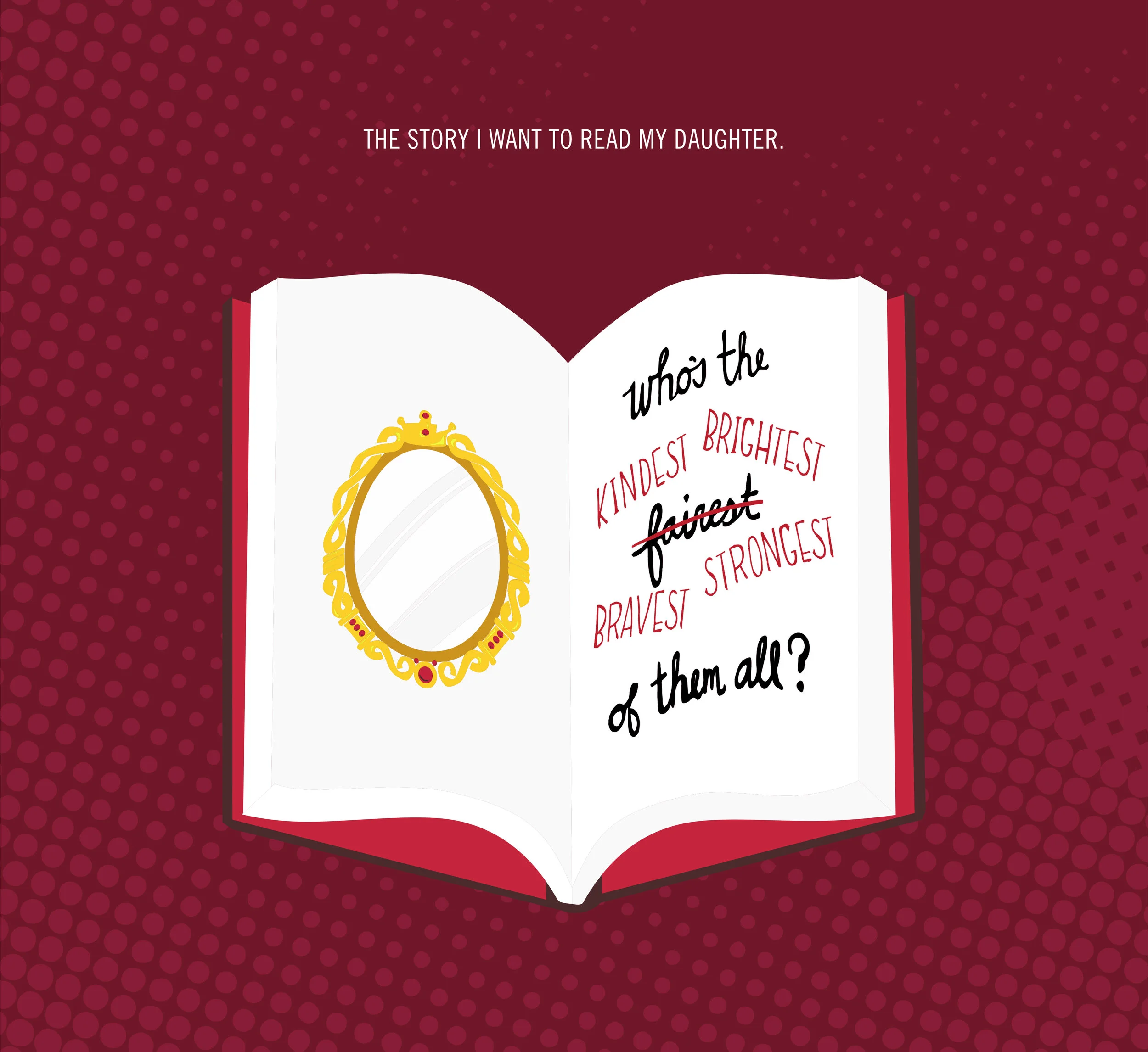 Snow White // Digital Illustration The above two images are inspired by the idea of the evolution of the Disney princess moving from "damsel in distress" to strong, independent heroin. A spin on some of the famous words from Cinderella and Snow Whit…