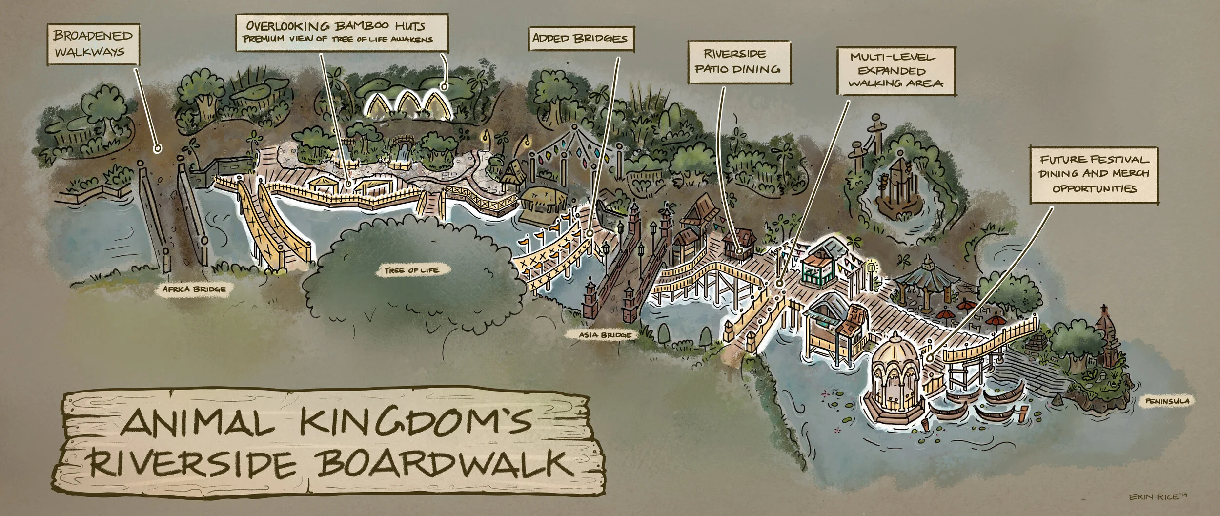 Hand illustrated on vellum. Colored and refined in photoshop.