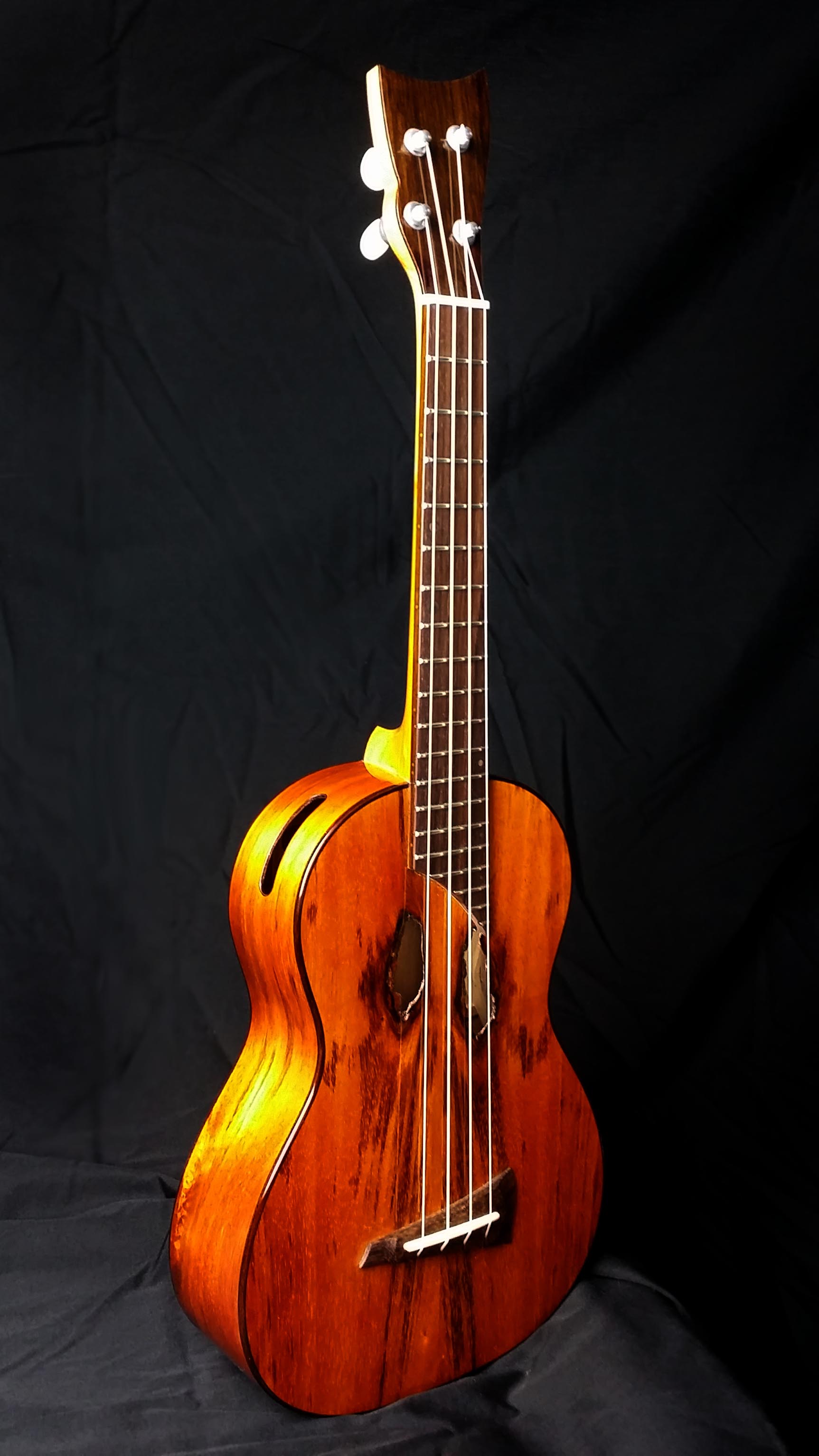 Natural Sound Hole Tenor Ukulele