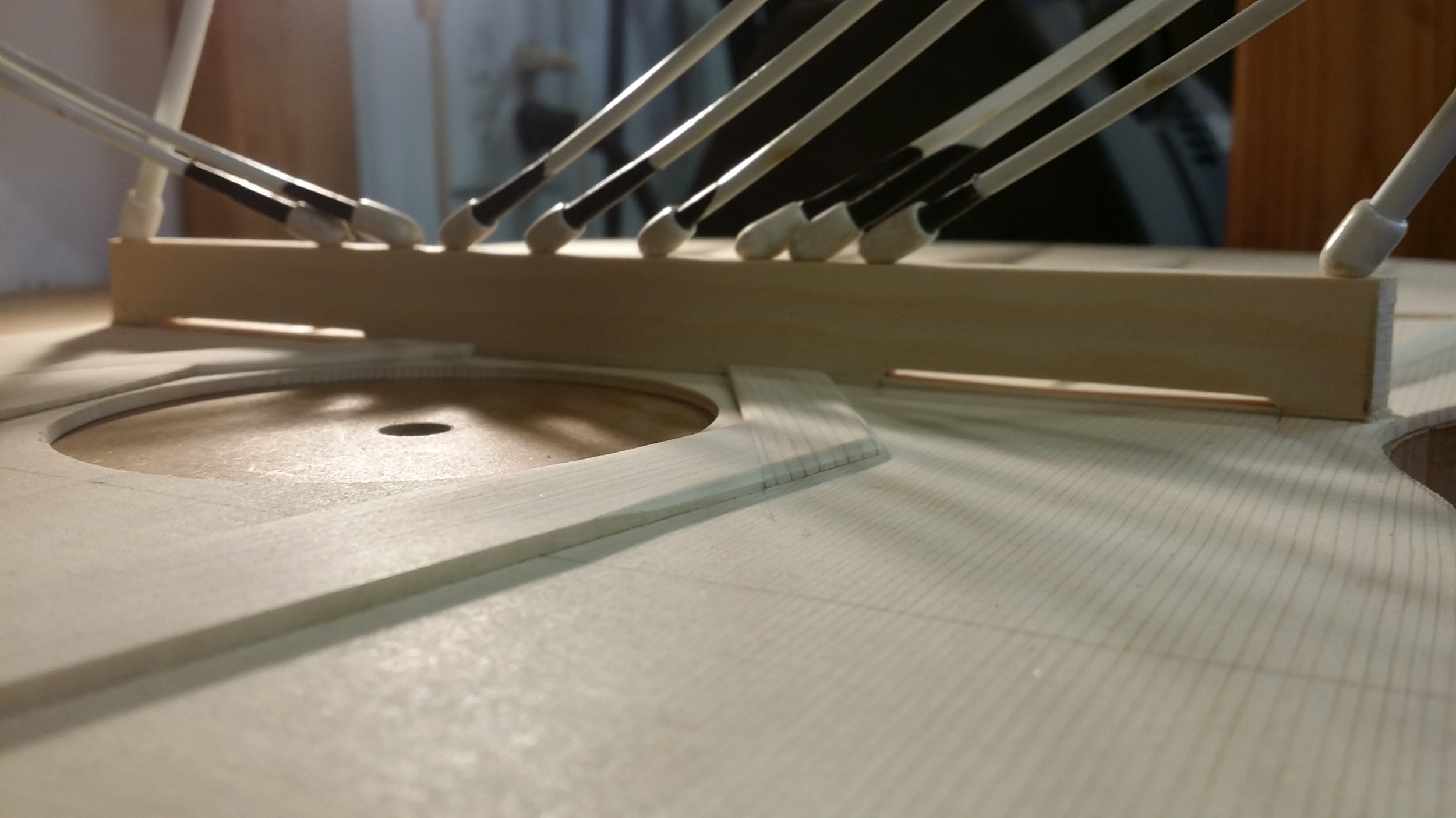 Gluing harmonic bar