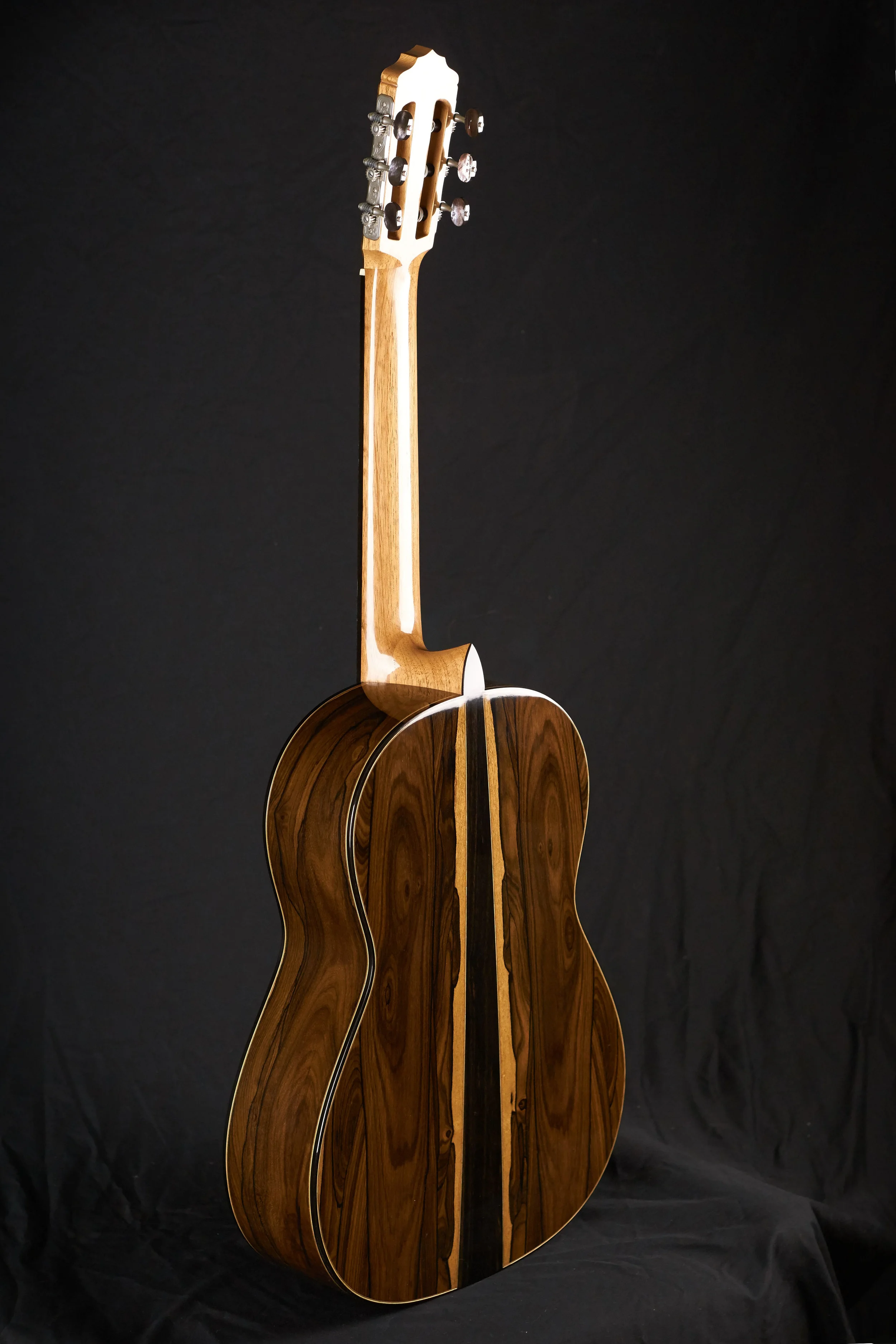 Three Piece Ziricote and Ebony Back
