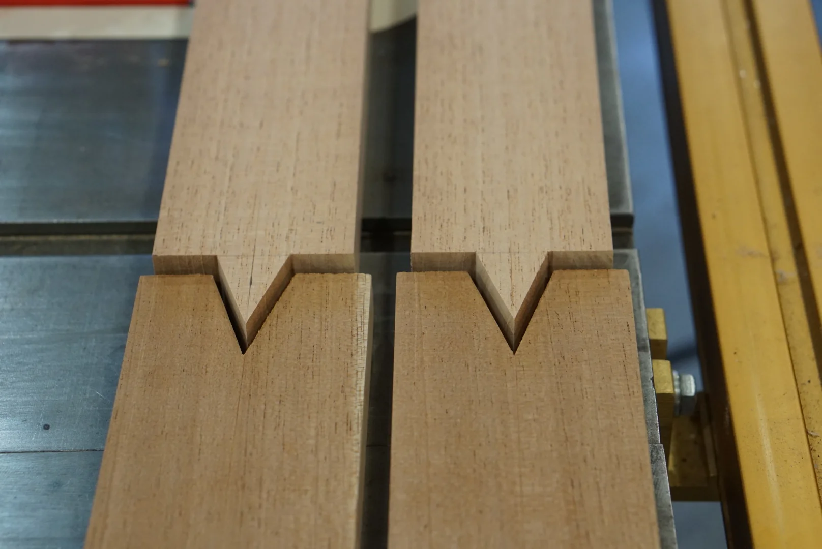 Two V Joint Necks 