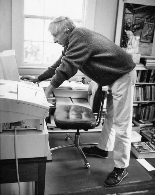 John Updike's Desk