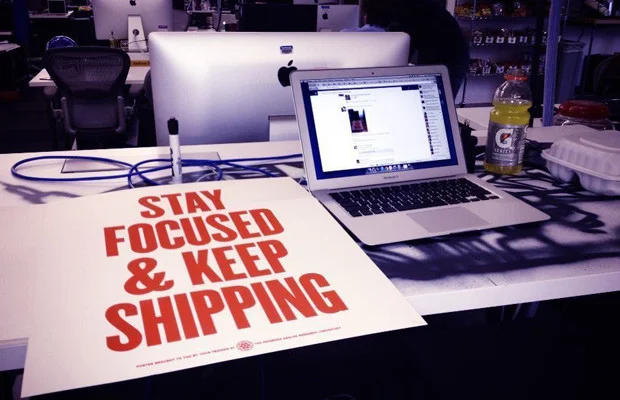 Mark Zuckerberg's Desk