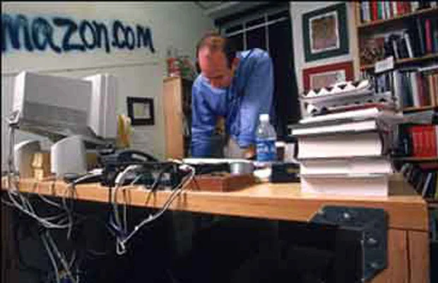Jeff Bezos' Desk