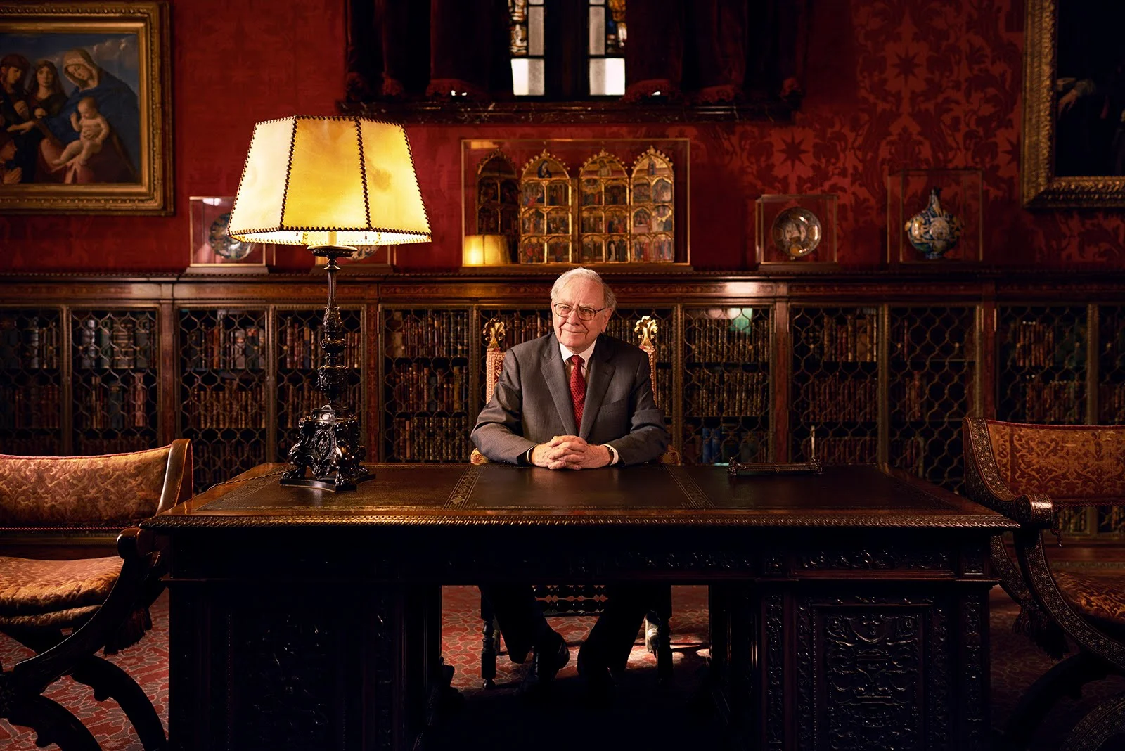 Warren Buffett's Desk