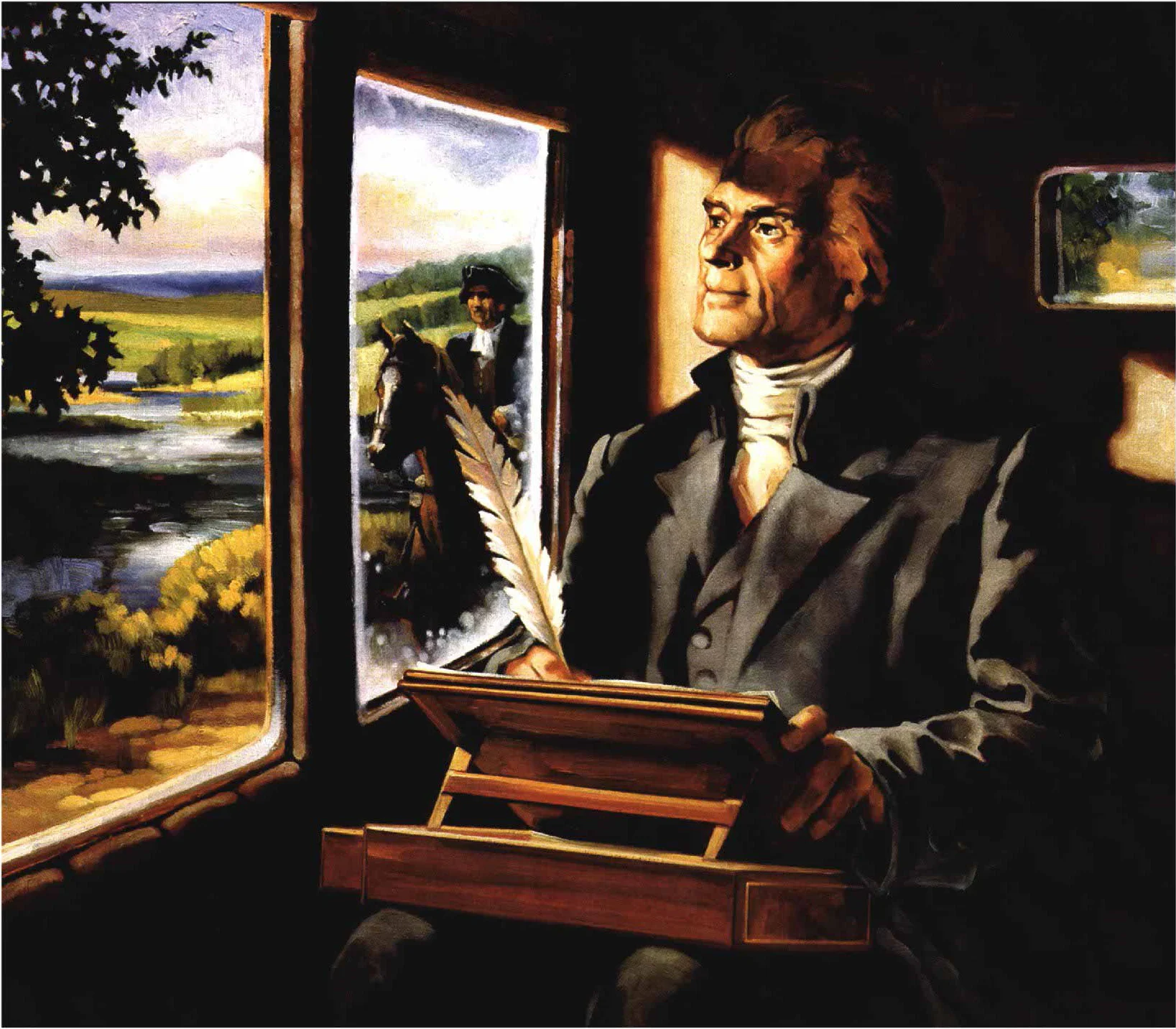 Thomas Jefferson's Lap Desk
