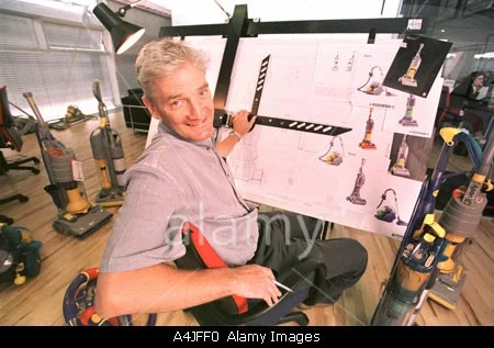 James Dyson's Desk