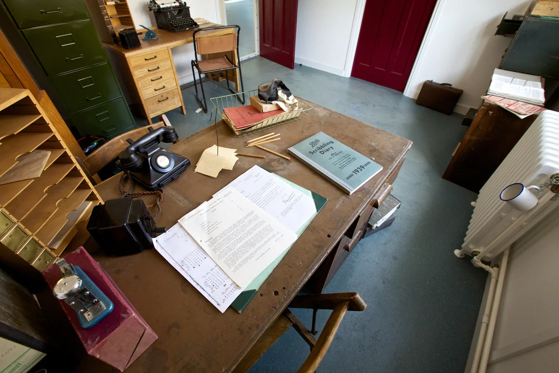 Alan Turing's Desk