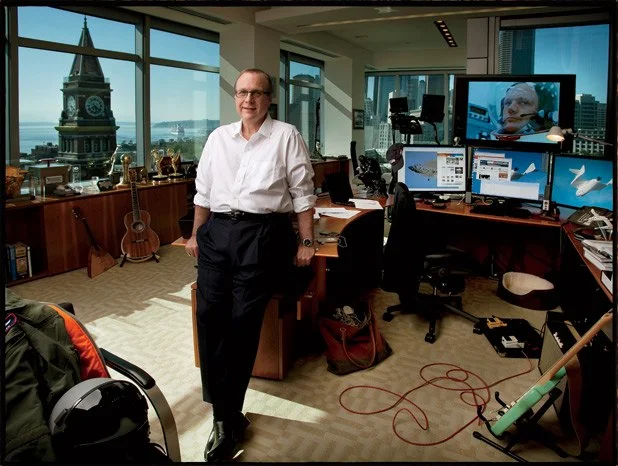 Paul Allen's Desk