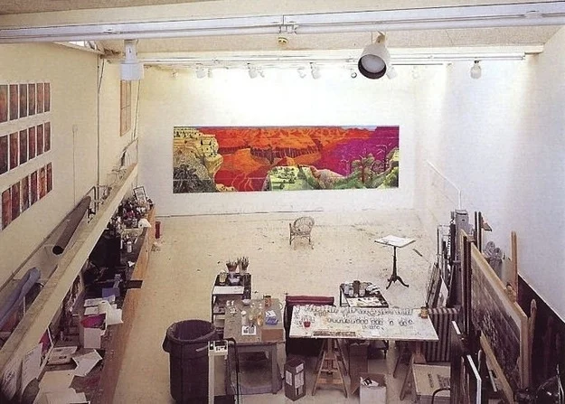David Hockney's Studio