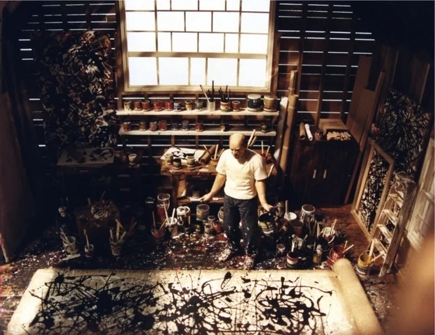 Jackson Pollock's Studio