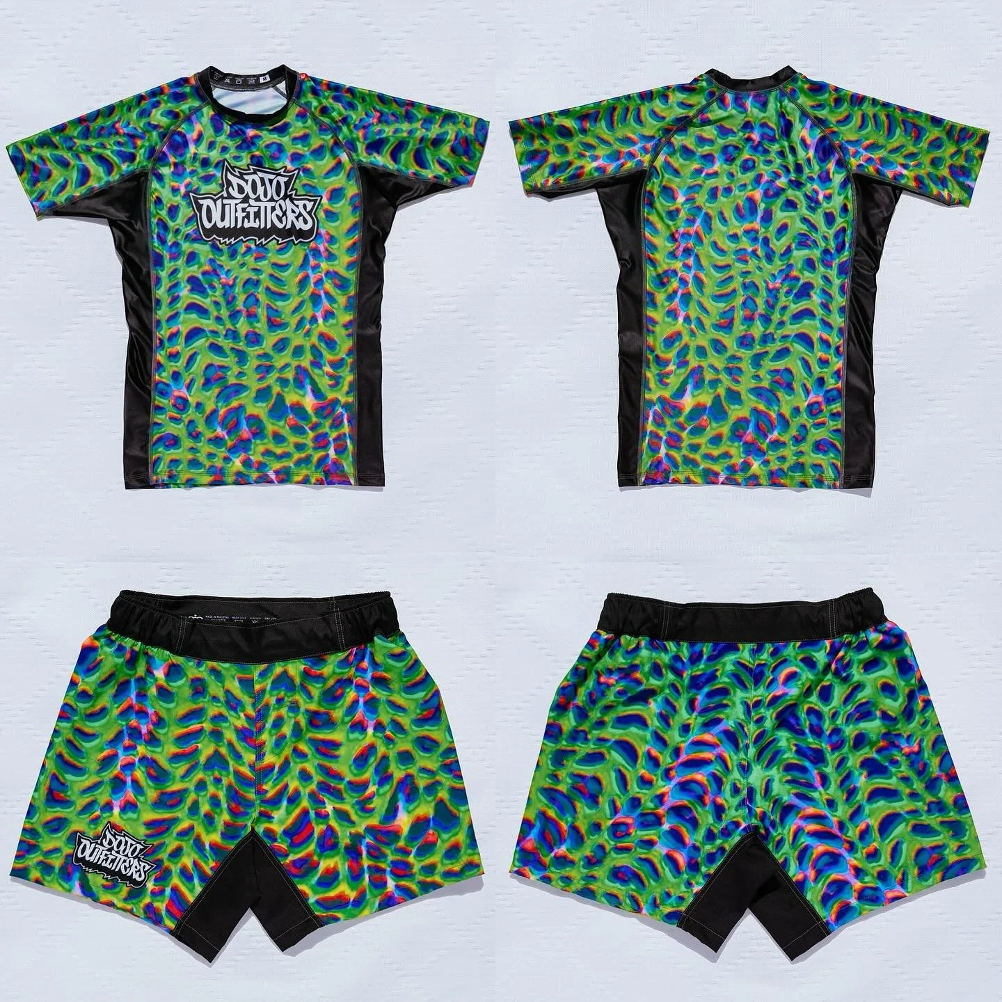 This one bites back 🐆🤮 
Small batch quantities. Custom artwork. Chaos in every stitch.
The “Leopard Puke” nogi kit — available now, exclusively at Dojo Outfitters.
🤮 Click the link in bio before it’s gone for good.
#dojoo