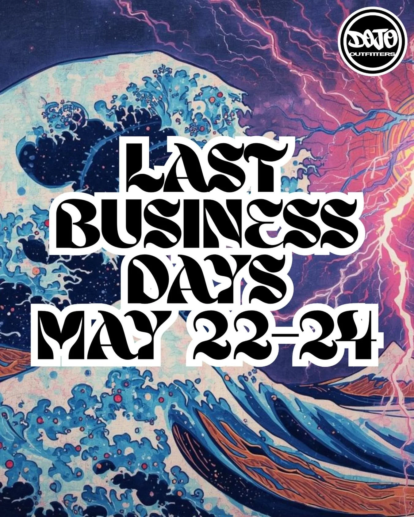 🌊 We will be having our doors open for the last few times, May 22-24.
.
Come visit!