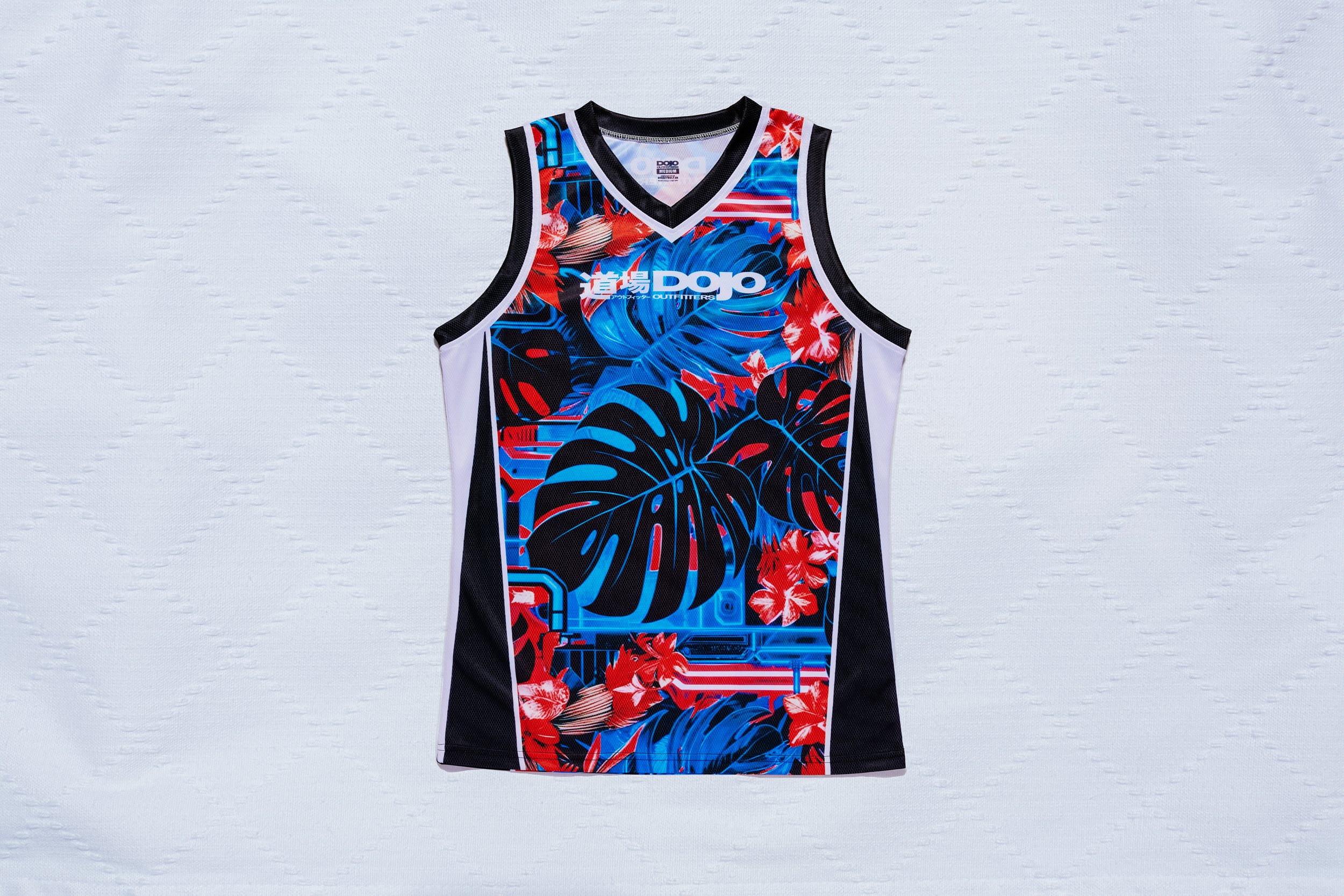 Dojo_Tank-Jersey_Whiskey-Wolf_Philodendron_Red-Blue-White-Black_4649.jpg