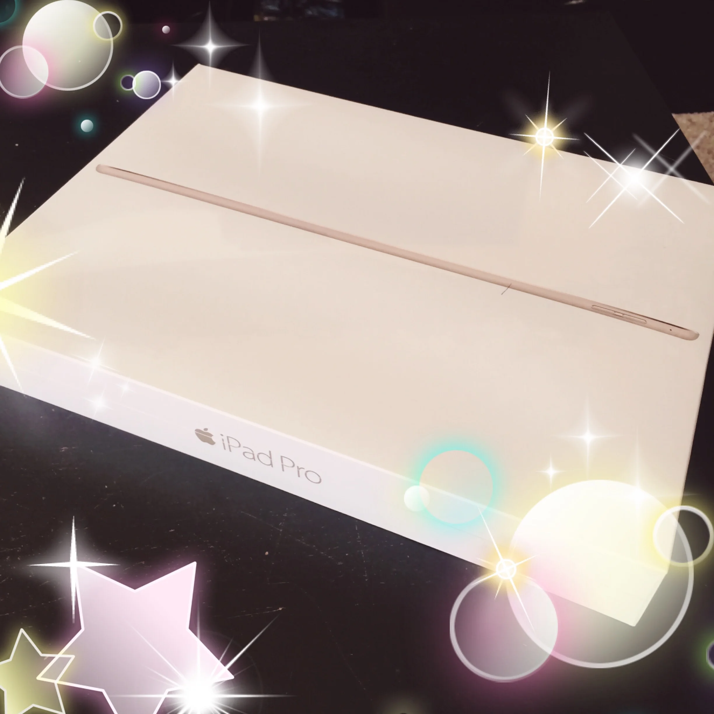iPad Pro (32 GB - Wifi Only) $799 USD. Sparkles unfortunately not included.