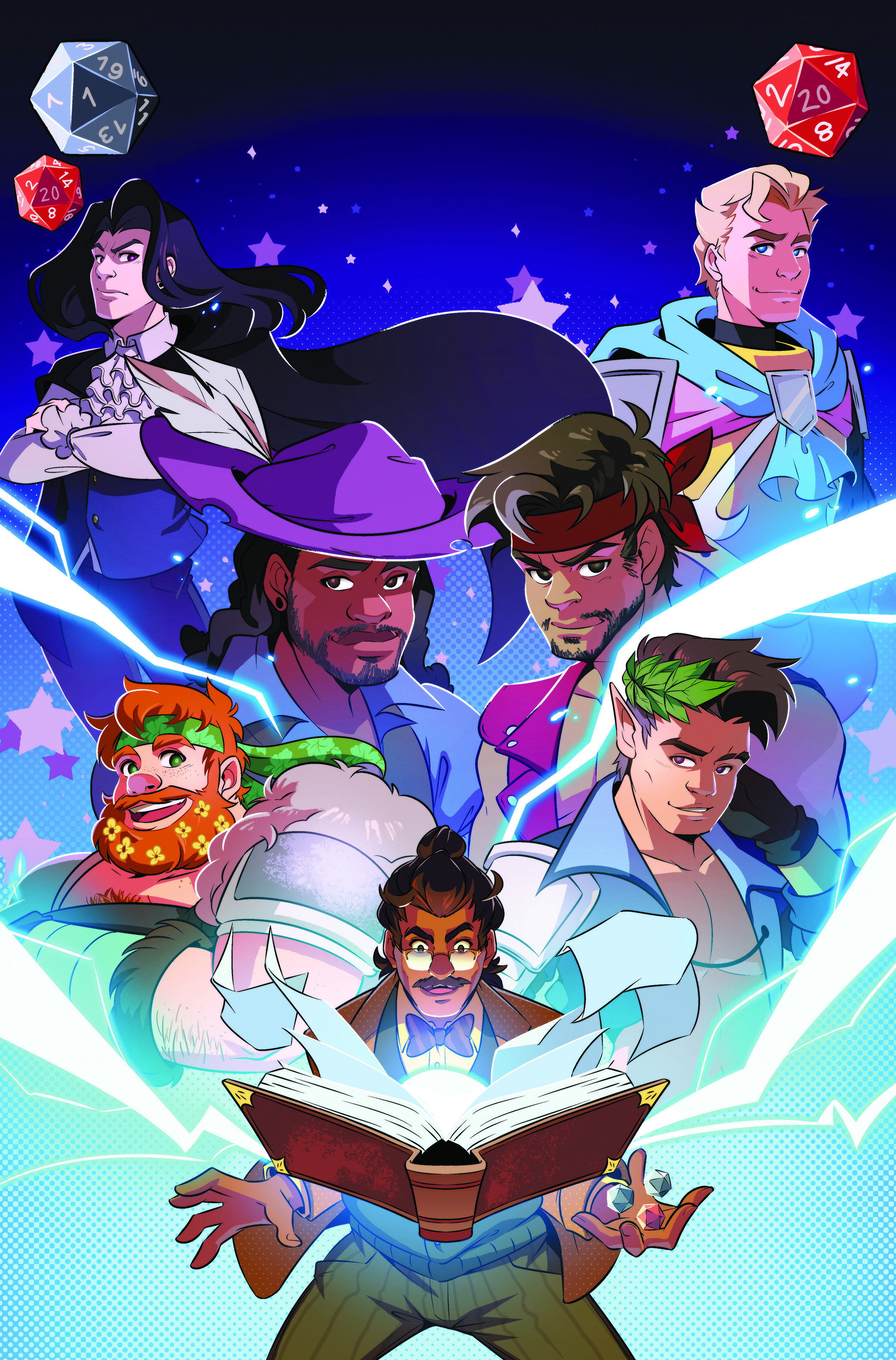 Dream Daddy: Dungeons and Daddies Cover (Copy)