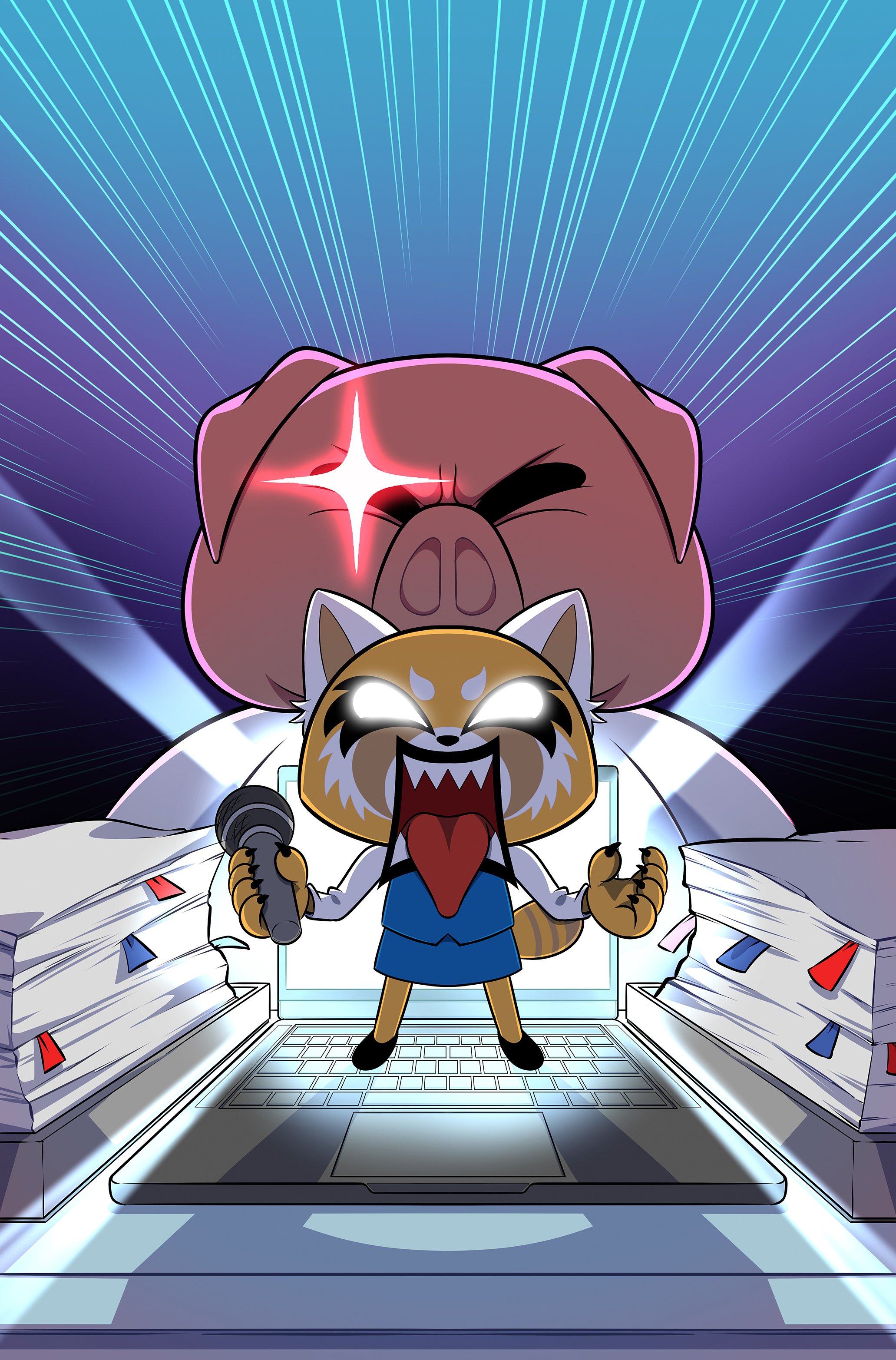 Aggretsuko Issue 1 Variant Cover (Copy)