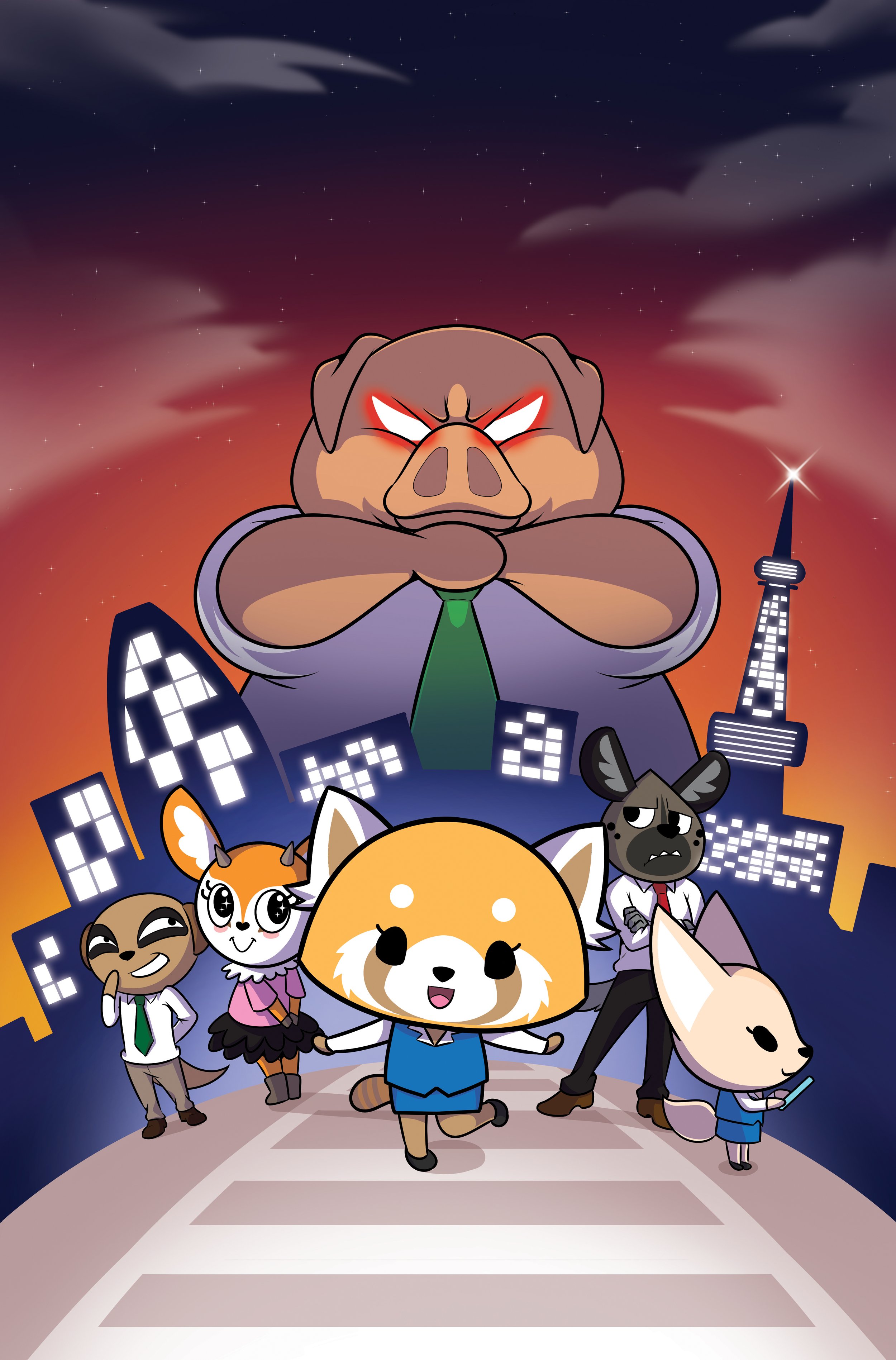 Aggretsuko Metal to The Max Variant Cover (Copy)