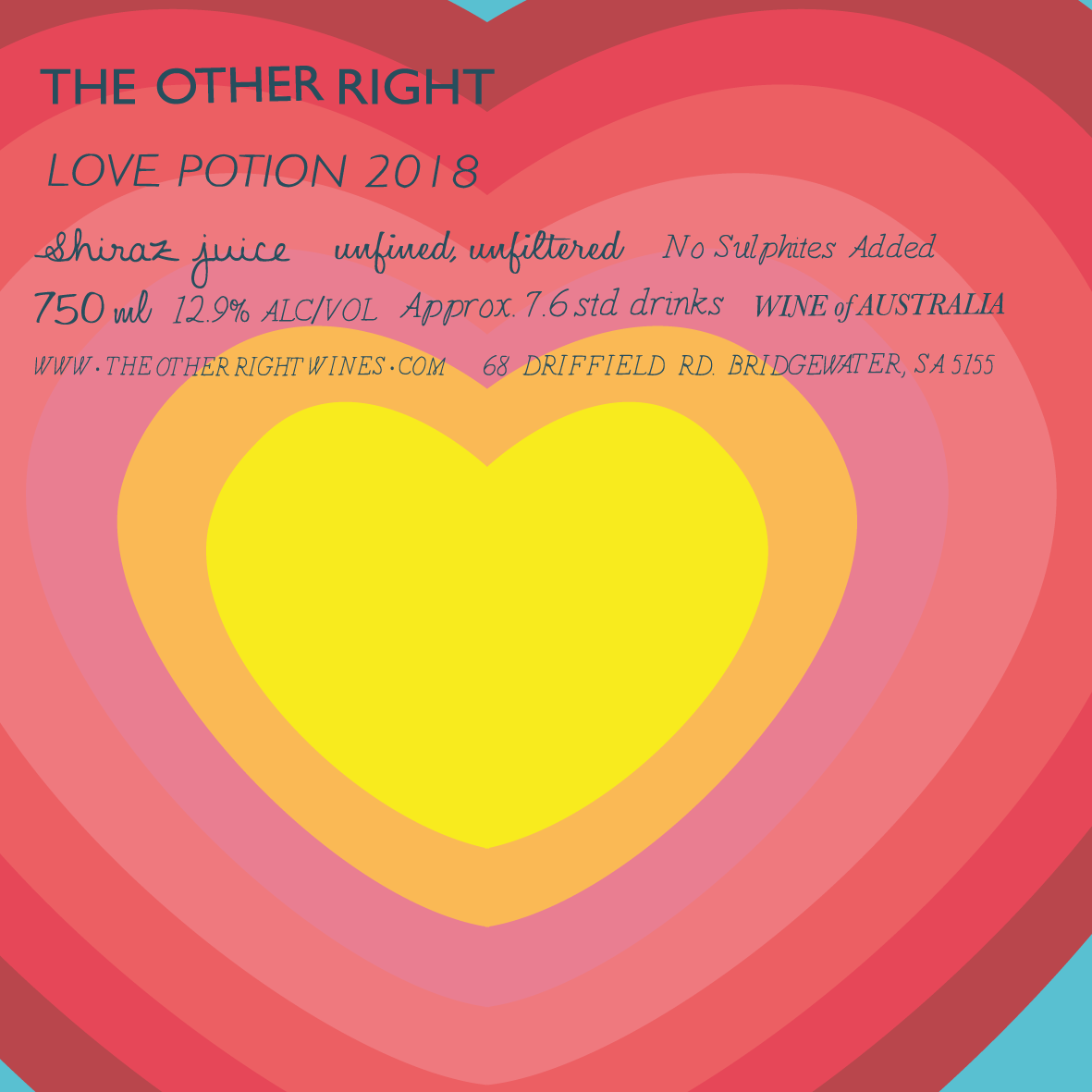 The Other Right WInes - Love Potion 2018