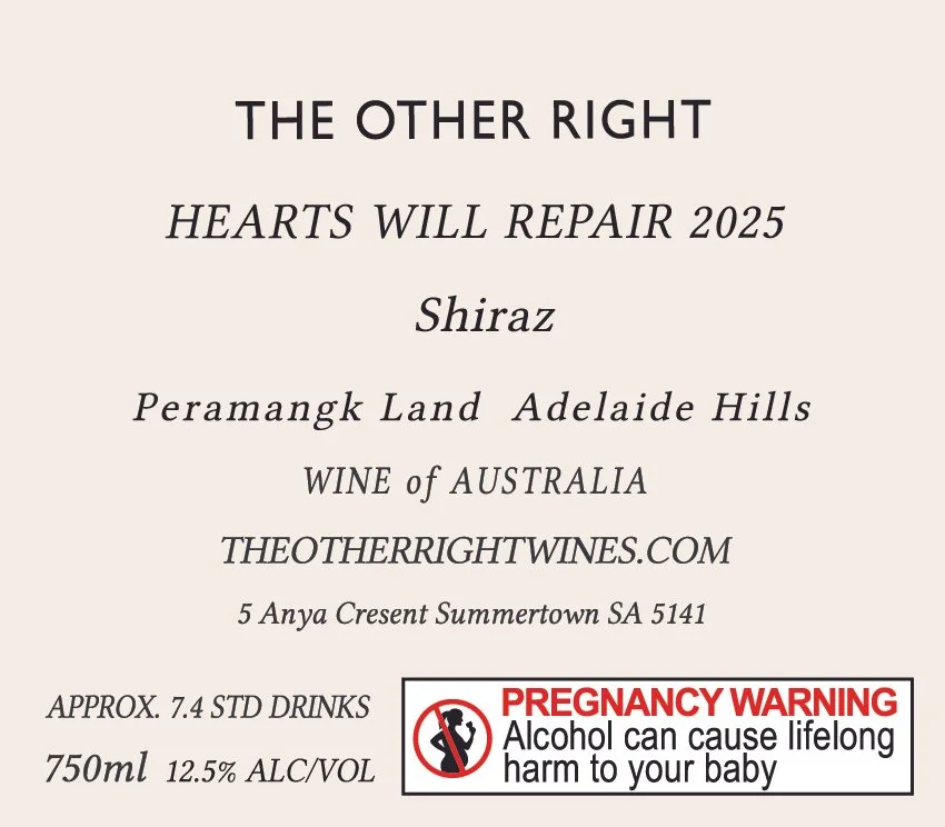 Hearts Will Repair 2025 Outline_Back Label.jpg