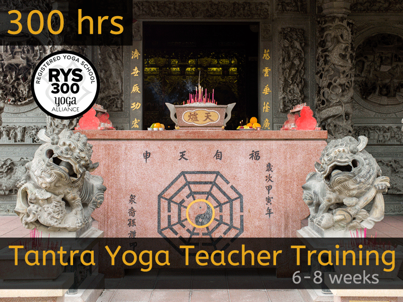 300 HRS YOGA ALLIANCE ® TANTRA YOGA TEACHER TRAINING