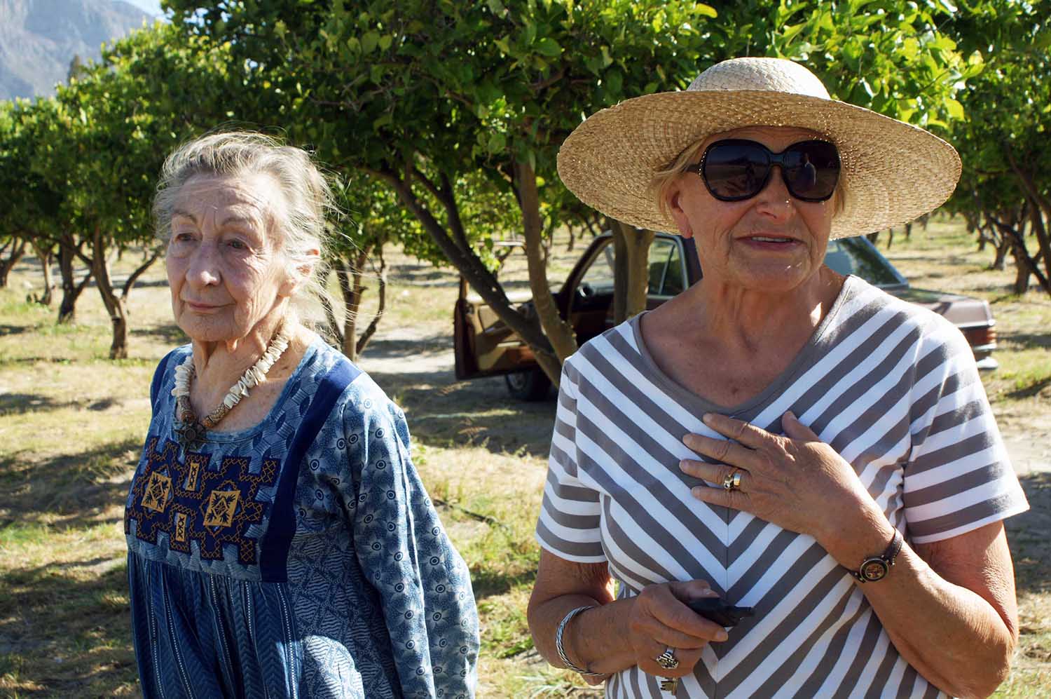  Two legends: Topsi Venter and Renata Coetzee. 