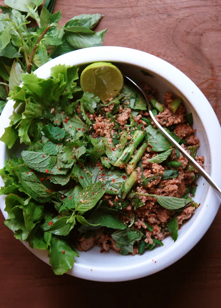 Lao National dish Laarb
