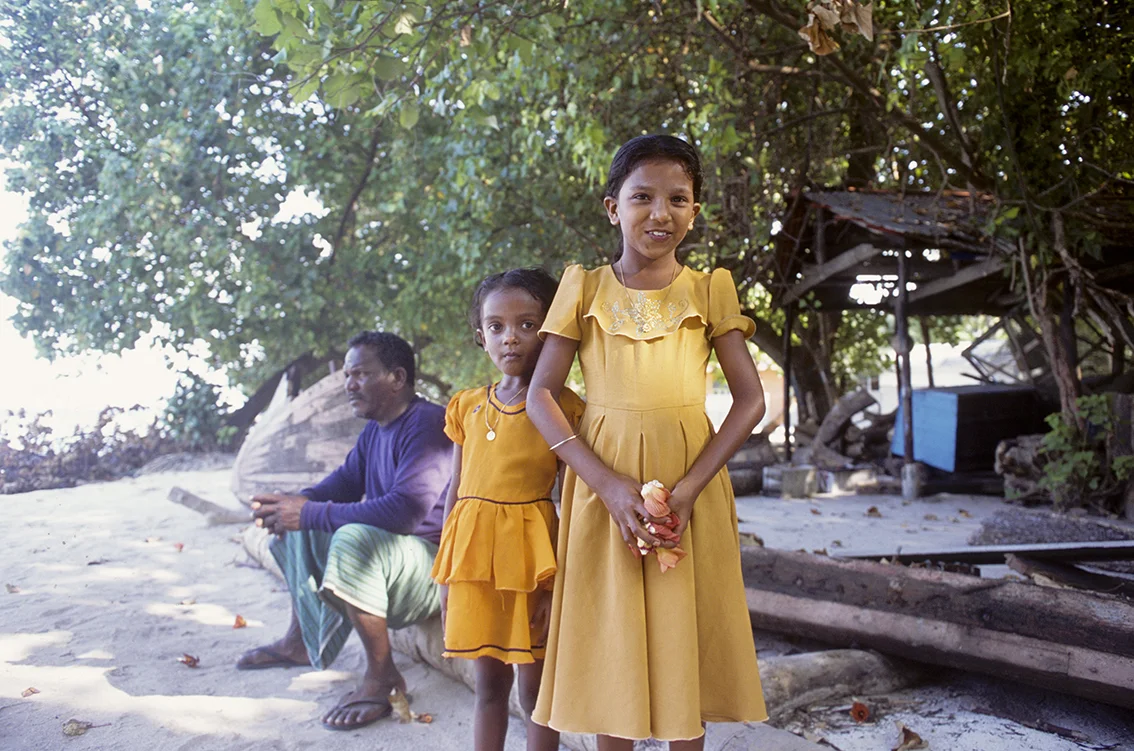 A maldivian family