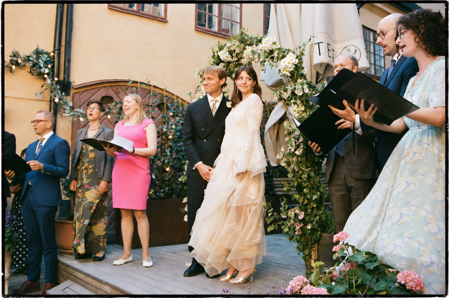 Vintage Courtyard Wedding Ceremony.png