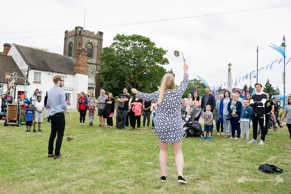 We watched how a date unfolds with Grace Duggan and her partner in circus Alex Preston, as they discovered their talents at the diabolo…