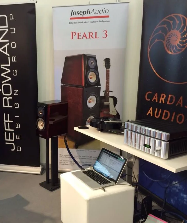The booth at High End 2014.
