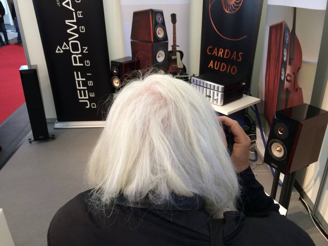 The Joseph Audio paparazzi at work.