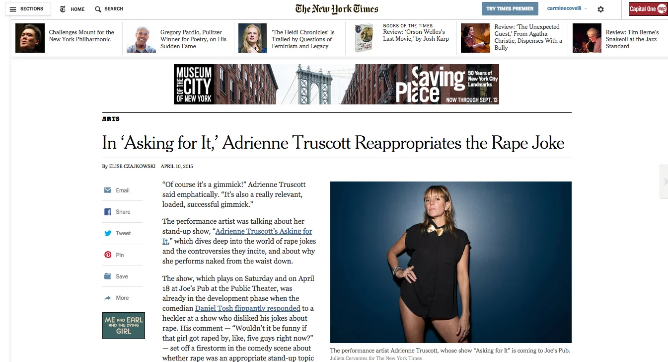 New York Times - April 2015