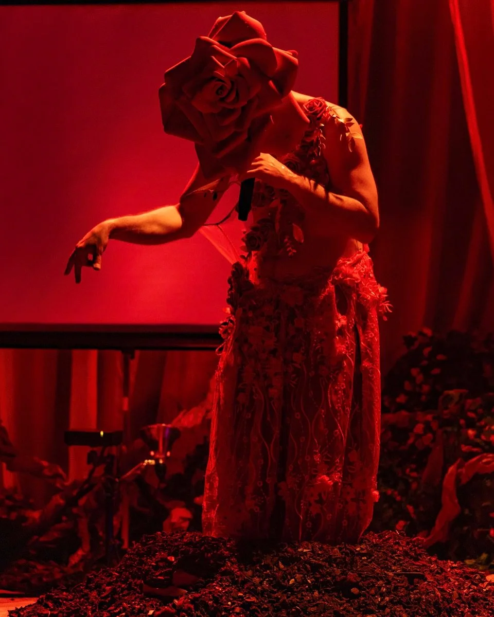 ROSE : You Are Who You Eat - the twin trax
@bethanyartsorg 
The Main Flower : @johnjarbeaux
Music Flower : @_emilybate_ 

Set Light Video : @christopherash1 
Directing : @m.tuomanen 
Costume : @costume_gnome 
Sound+ : @taylorjedlinski 
Producing : @b