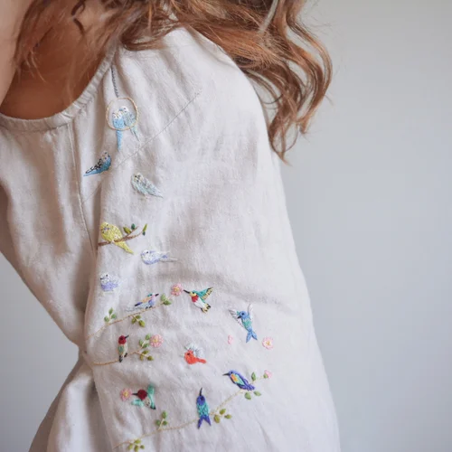 100 Days of Stitching Birds  Ashley General Handmade