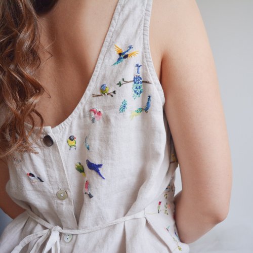 100 Days of Stitching Birds — Ashley General Handmade