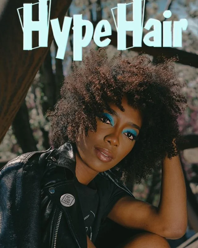 Serving throwback @hypehairmag vibes! I&rsquo;m not that into Vogue 💅🏾