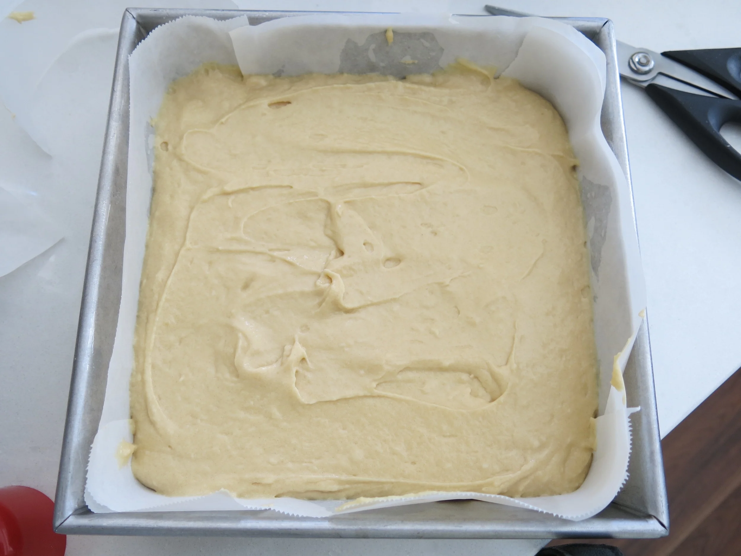 What it looked like going into the oven.