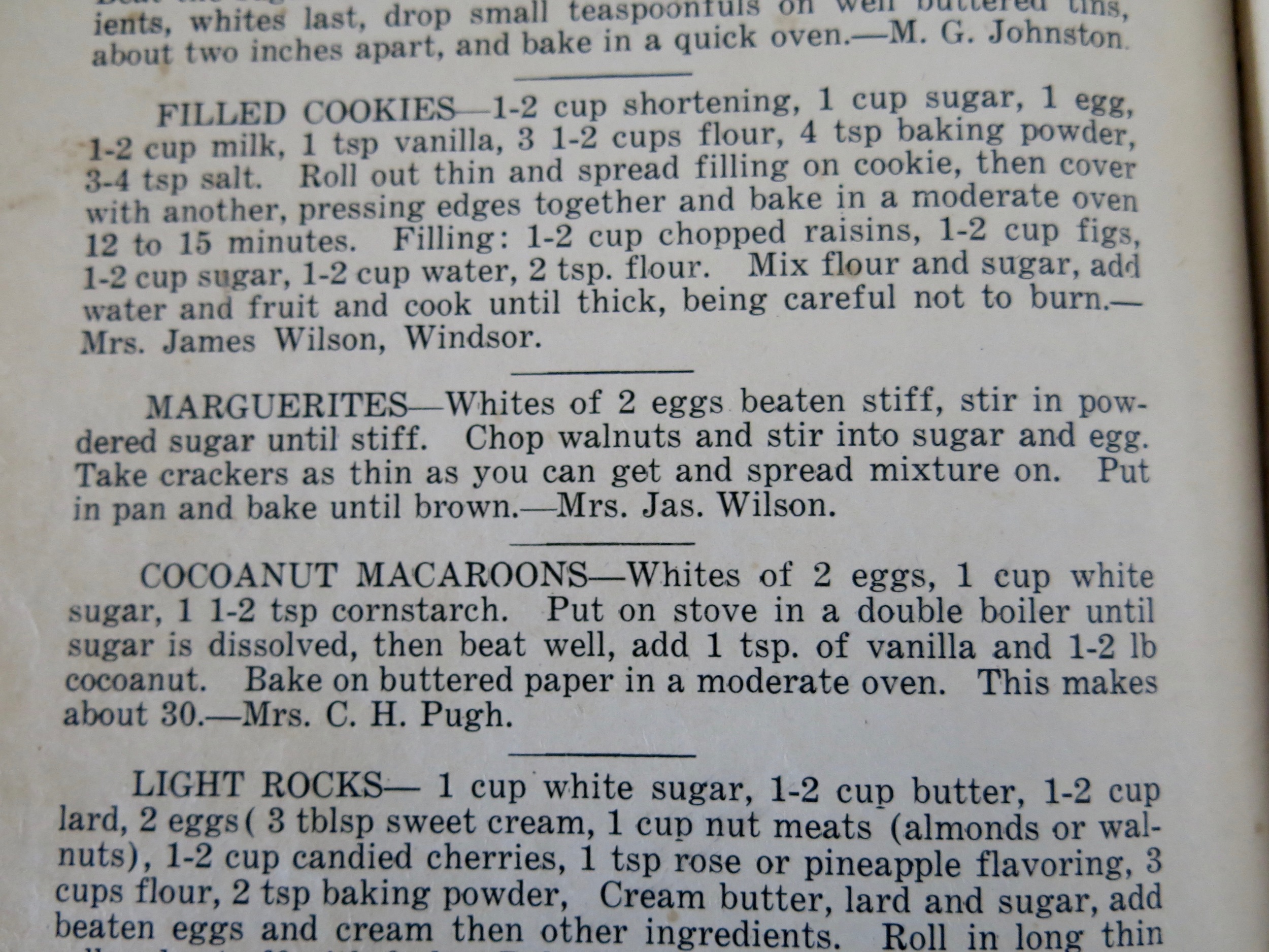 The recipe.