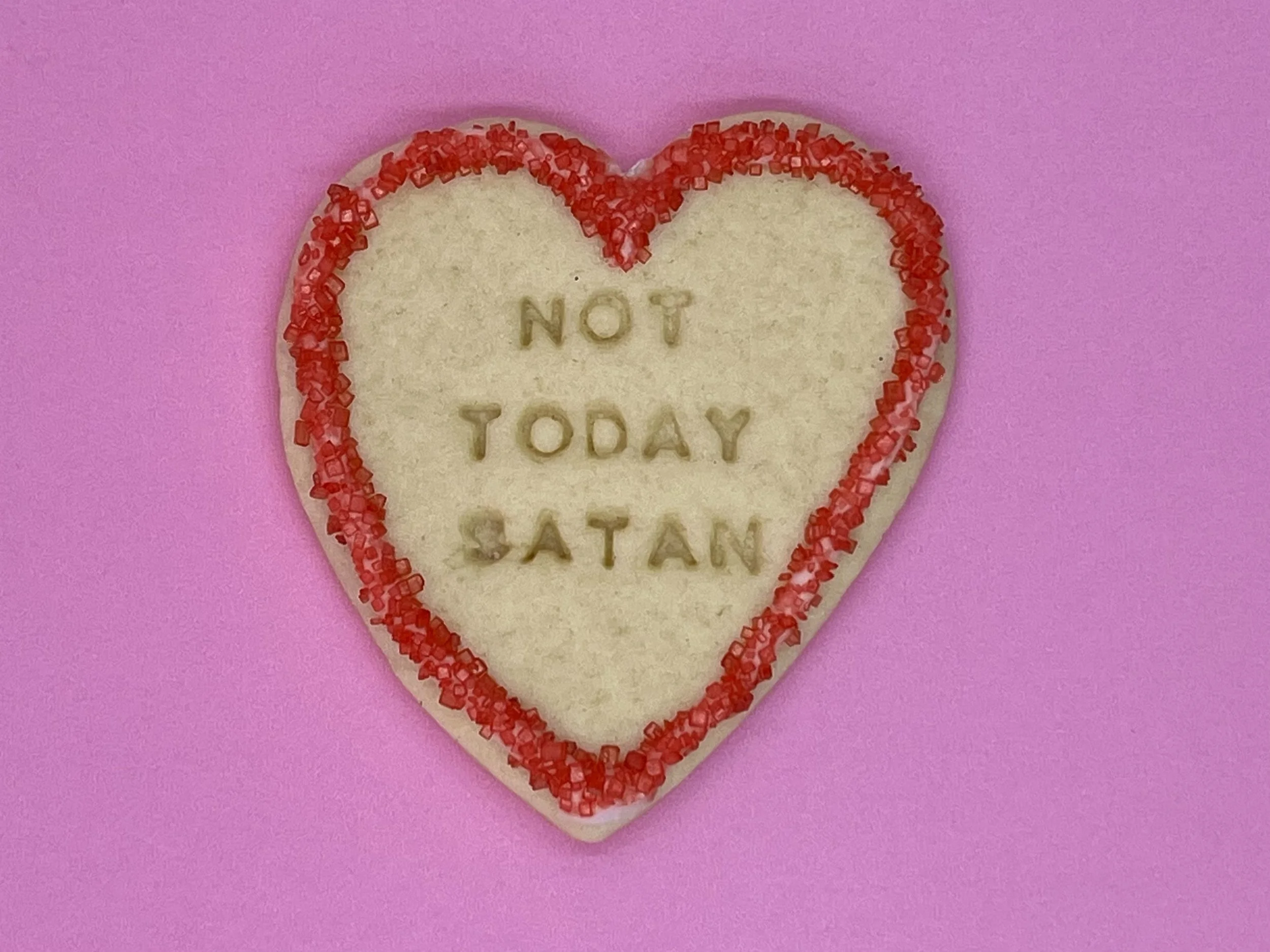 Anti-Valentine's Day Cookies