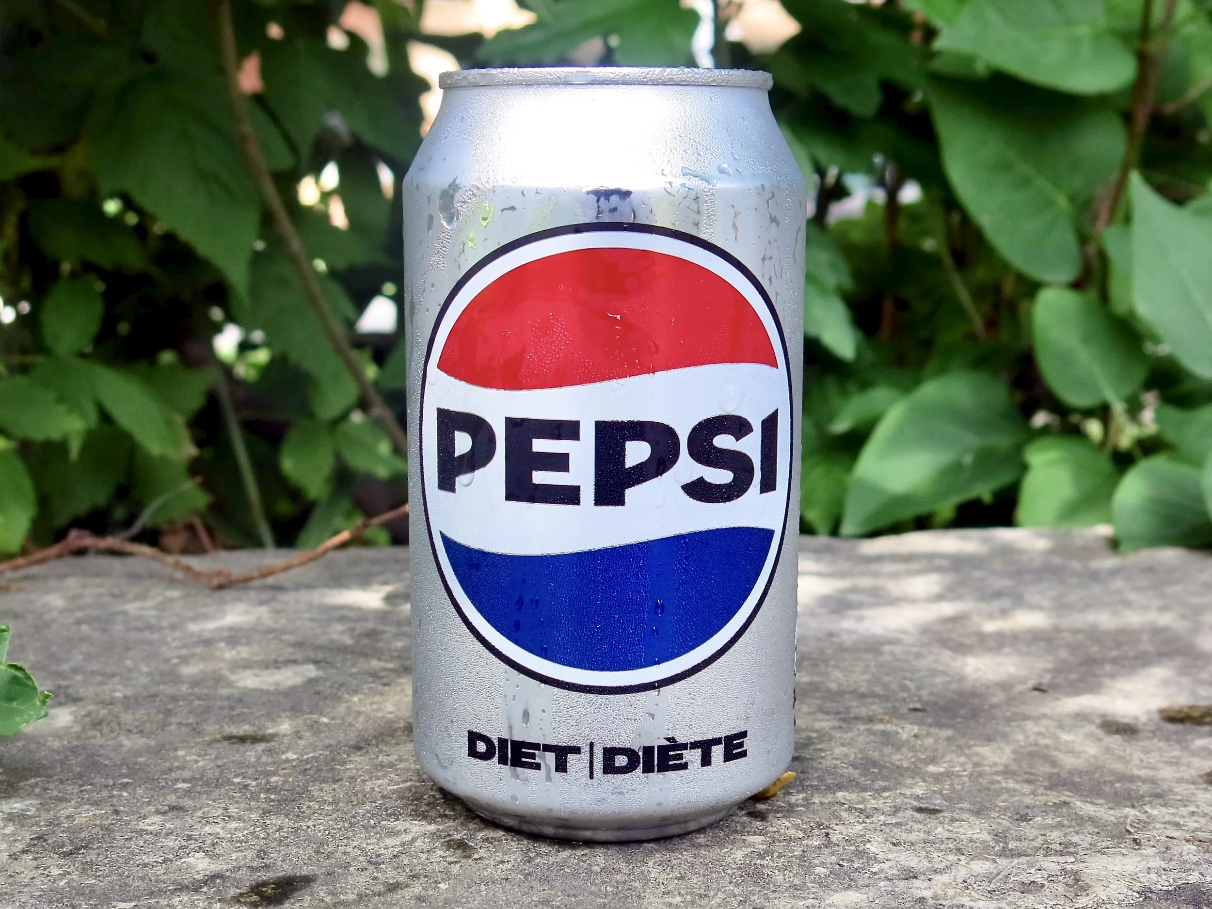 A can of Diet Pepsi.
