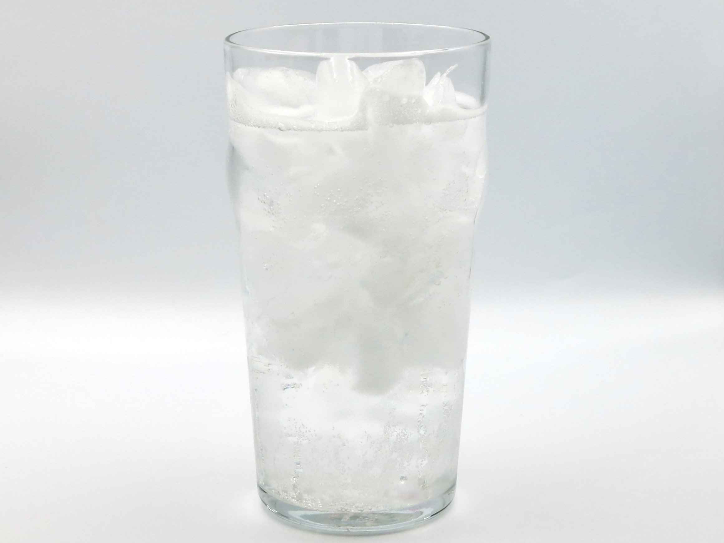 A glass of Zevia Cola.