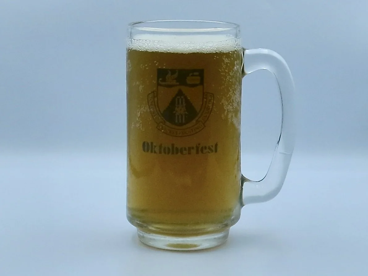 A glass of Partake beer