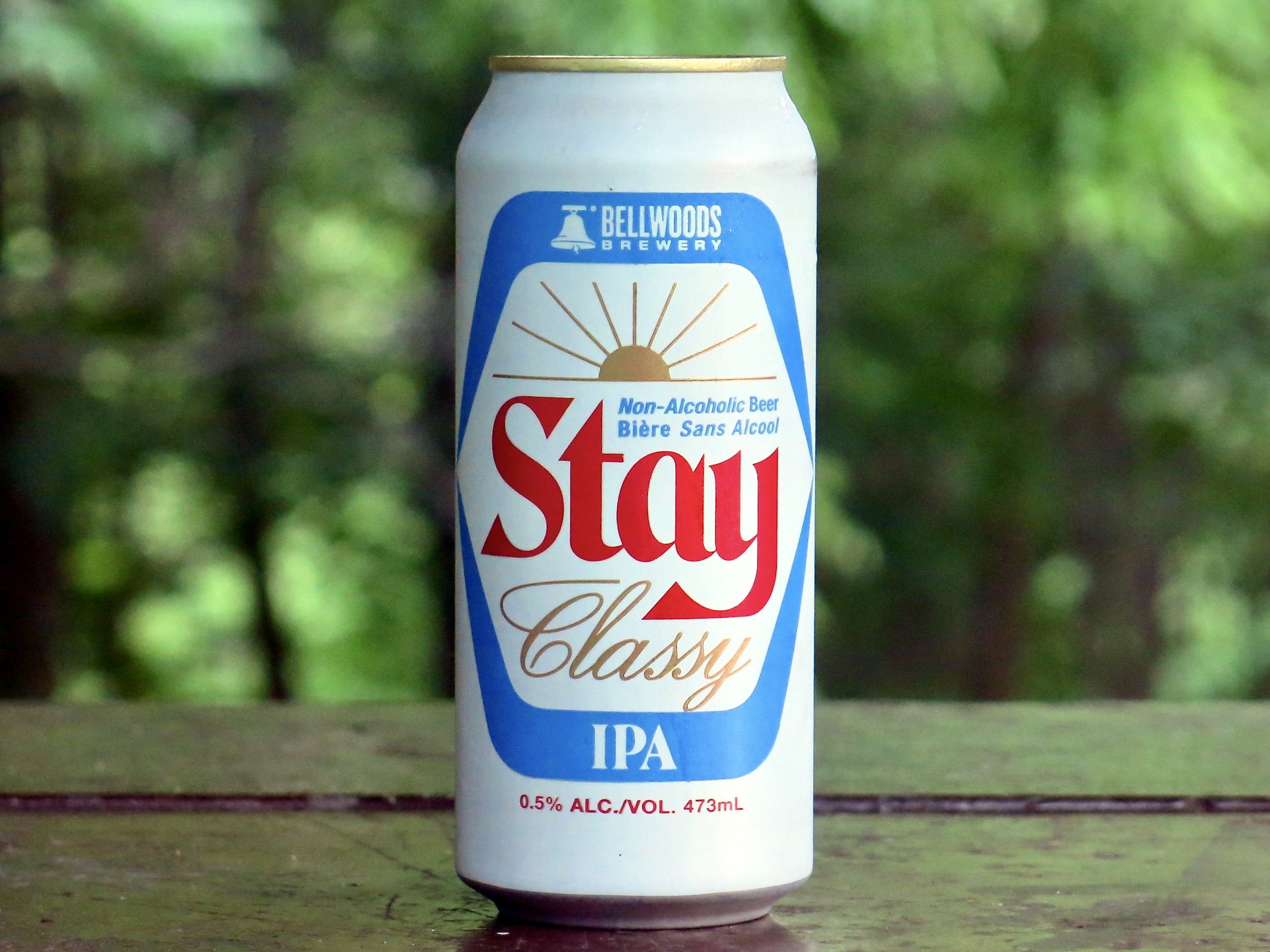A can of Bellwoods Stay Classy beer
