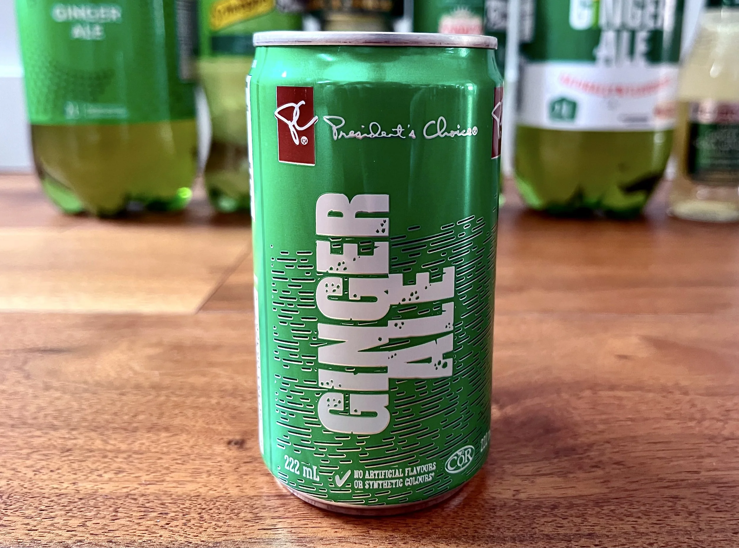 A can of President's Choice ginger ale.